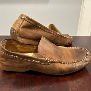 Frye Brown Leather Loafers